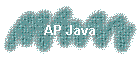 AP Java